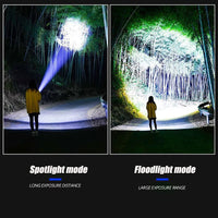 Rechargeable 10000 Lumen LED Torch 1+1 FREE – Striker