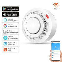 Smart WiFi Smoke Detector Fire Alarm 85dB – SafeSense