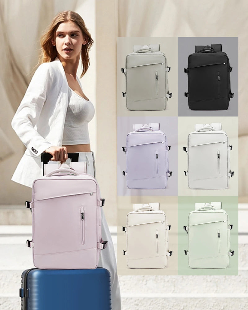 Cabin-Approved Organiser Backpack with 14 Inch Laptop Compartment
