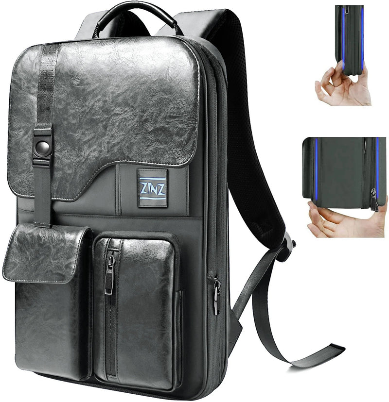 Slim Expandable Waterproof Laptop & Anti-Theft Travel Backpack