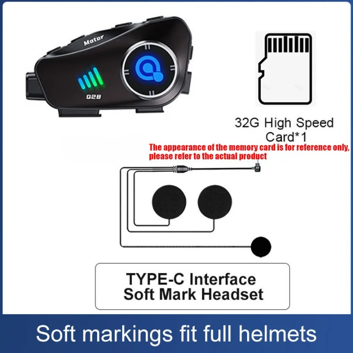 Bluetooth Motorcycle Helmet Camera 1080P HD Waterproof – ApexRide