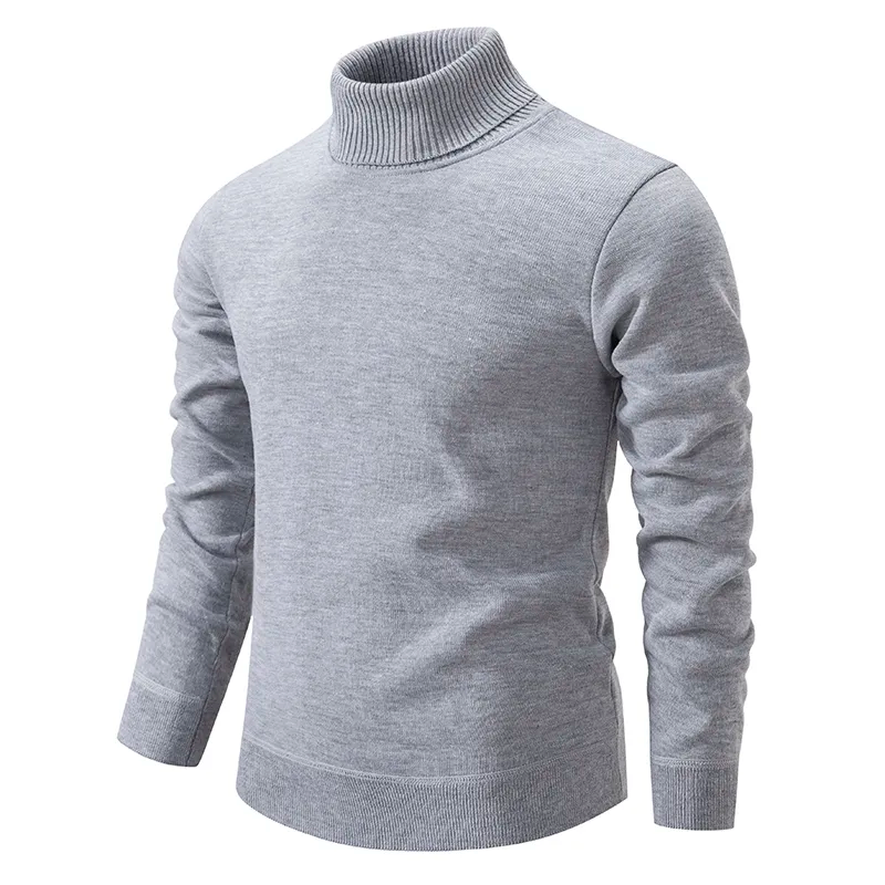 Soft & Comfortable Men's Roll Neck Jumper made of Cotton - Jonas