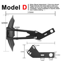 Universal Motorcycle Rear Fender Mudguard with Steel Bracket – TrailGuard