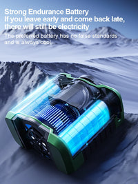 8000mAh Waist Clip Fan with Refrigeration & 199 Speed Settings – ChillMate