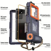 Waterproof Diving Phone Case with 15m Depth Protection & Lanyard – AquaShield