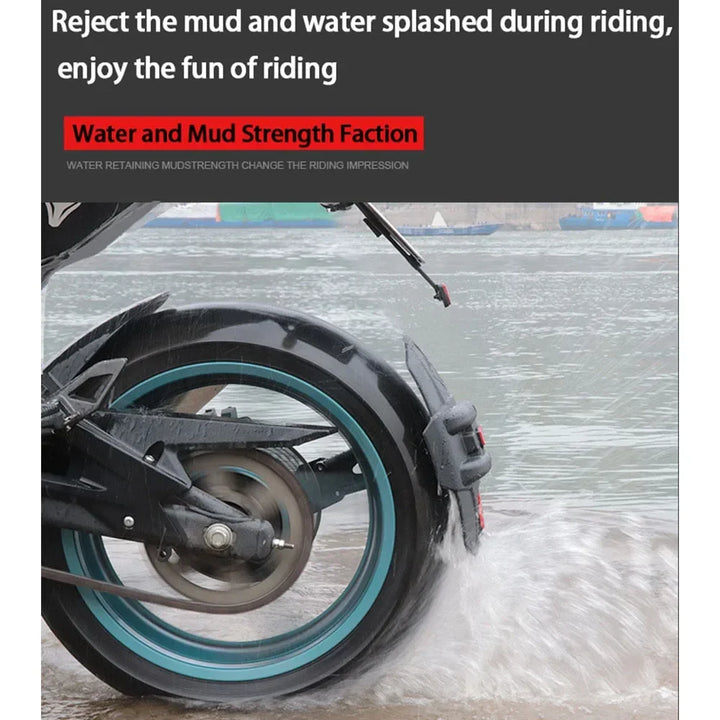 Universal Motorcycle Rear Mudguard Fender with Reflector – RoadGuard