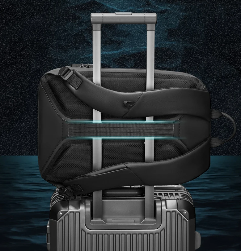 Expandable Waterproof Laptop & Anti-Theft Travel Backpack with USB Port