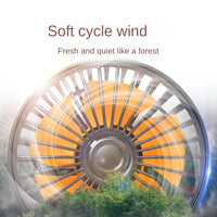 360° Adjustable 3-Head Car Fan USB/12V/24V – AirFlow