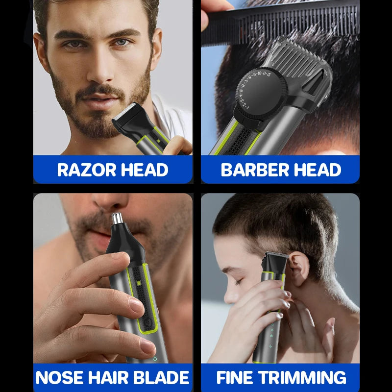Beard Trimmer & Cordless Hair Clipper Kit – HydroTrim