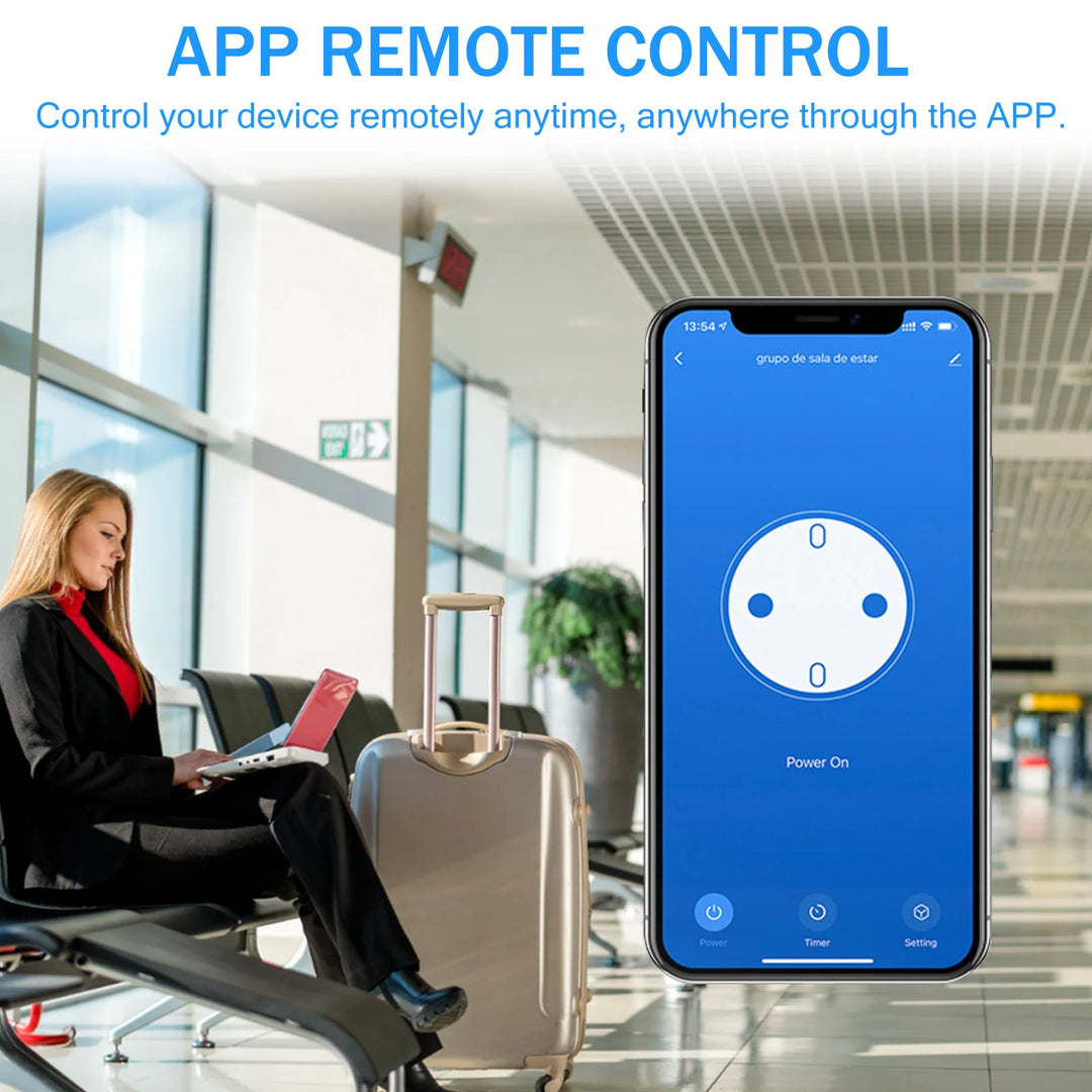 Smart WiFi Plug with Energy Monitoring – PowerLink (1+1 FREE)