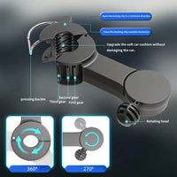Portable USB Dual-Head Car Fan 360° Rotatable with 3 Speeds – CoolBreeze