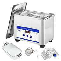 Ultrasonic Glasses Cleaner 40kHz Stainless Steel Jewellery Cleaning Machine – ClearWave