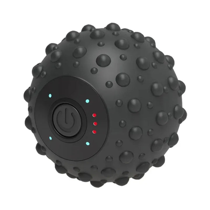 4-Speed Vibrating Massage Ball with Heat Therapy & Textured Surface – FlexiRoll
