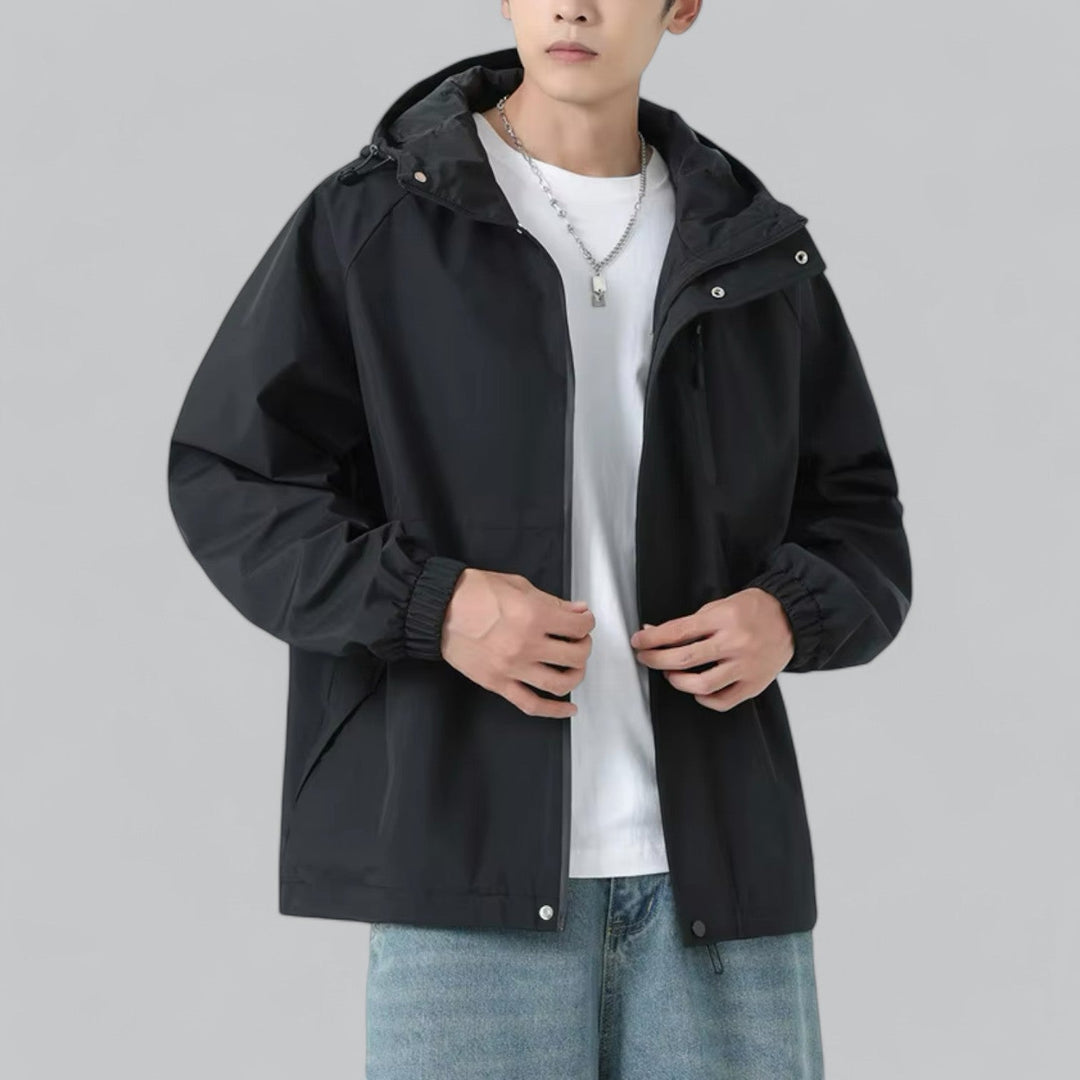 Men's windbreaker with relaxed fit & weather protection – Damian