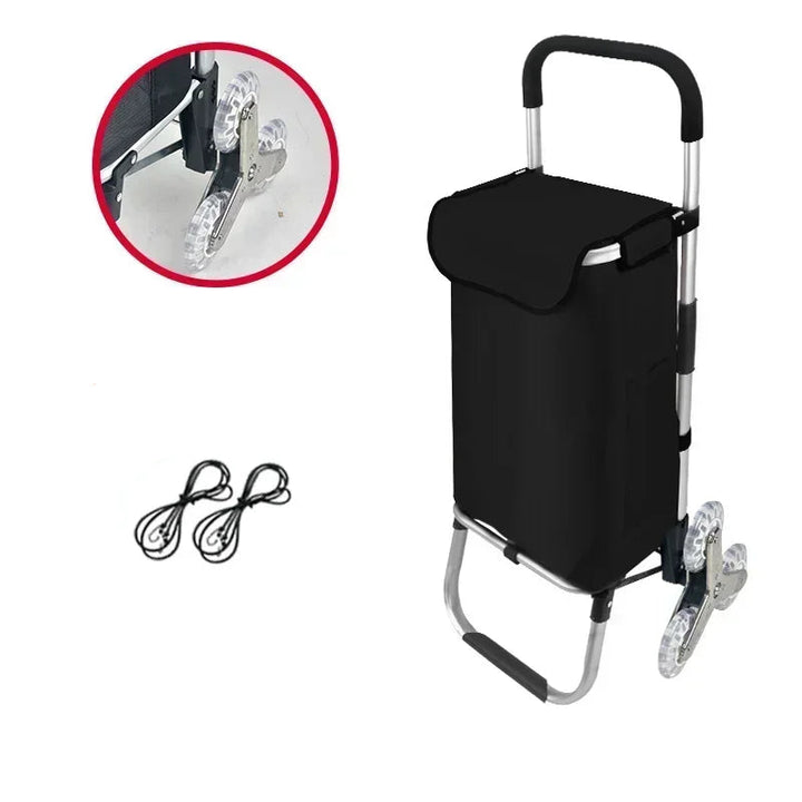 Large Capacity & Waterproof Folding Shopping Cart – Movaro