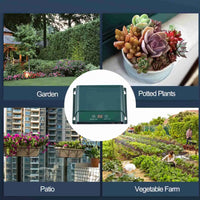 Solar Drip Irrigation System Kit Automatic Watering with 30 Modes & 7 Timers – AquaFlow