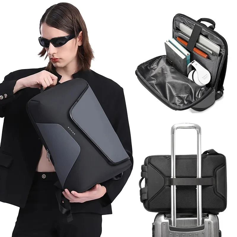 Waterproof Business & Travel Backpack with USB Charging Port