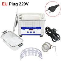 Ultrasonic Glasses Cleaner 40kHz Stainless Steel Jewellery Cleaning Machine – ClearWave