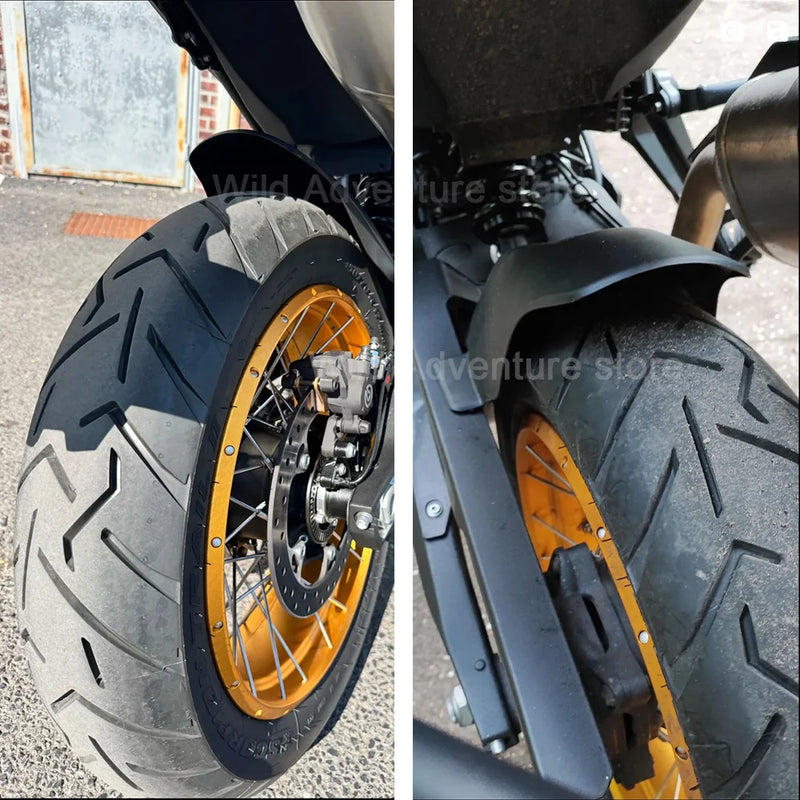 DS900 & DS900X Motorcycle Rear Mudguard Splash Guard – Raven