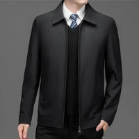 Padded men's winter jacket made of polyester – Arvid