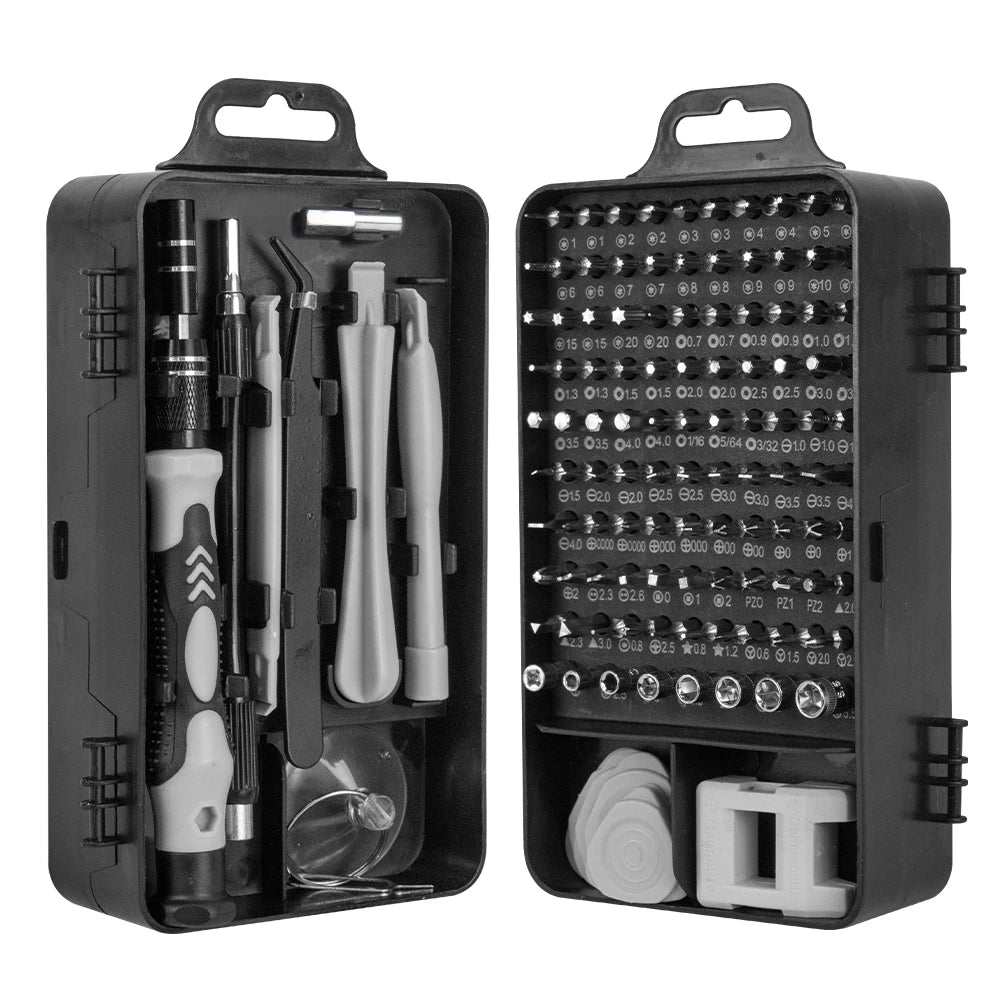 115-in-1 Precision Screwdriver Set with Magnetic Repair Tools – ProFix