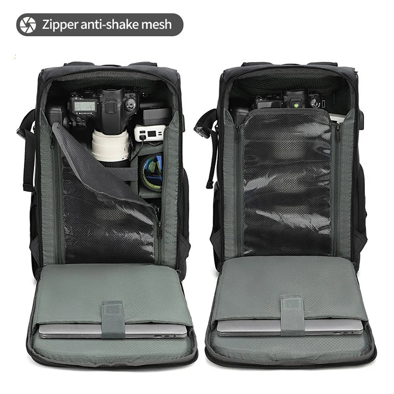 Waterproof Camera Shoulder Bag – Arven – (Large Capacity)