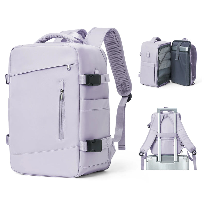 Cabin-Approved Organiser Backpack with 14 Inch Laptop Compartment