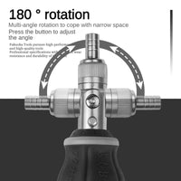 8-in-1 Multifunction Ratchet Screwdriver with Adjustable Angle – FlexiGrip