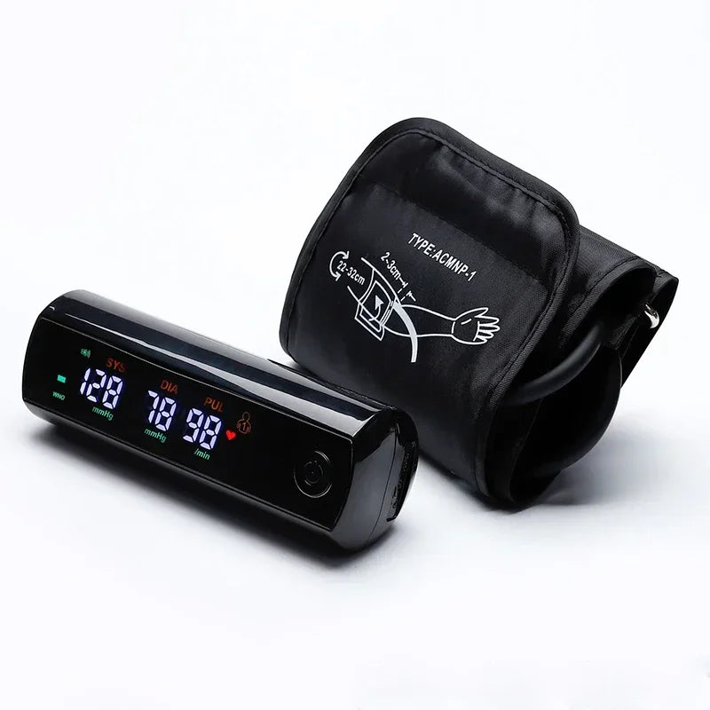 Rechargeable LCD Arm Blood Pressure Monitor with Voice Function – VitalScan