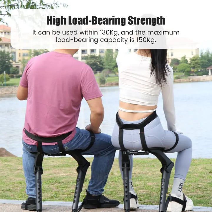 Portable Wearable Folding Chair – Exon – (Lightweight Design)
