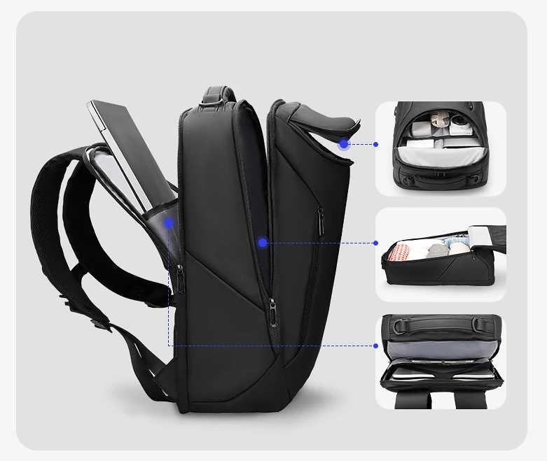 Large Waterproof Laptop & Business Travel Backpack