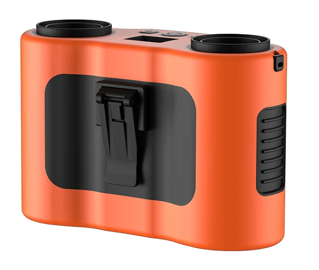 Portable Waist Clip Fan with Dual Air Outlets & 20,000mAh Battery – BreezeMate