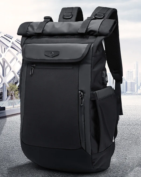 Large-Capacity Waterproof Laptop & Travel Backpack for Men