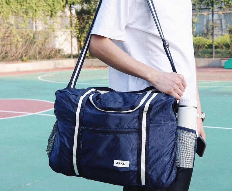 Lightweight Foldable Waterproof Travel Tote Bag – Compact Carry On Luggage
