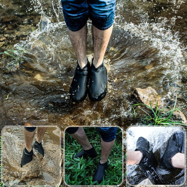 Waterproof shoe covers for rain & outdoor – DryStep (1+1 FREE)
