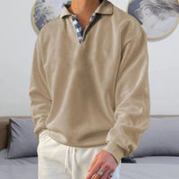 Lightweight men's summer sweater with a loose fit – Benedikt