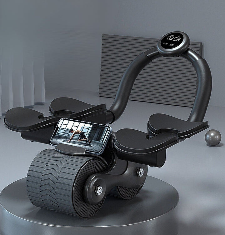 Abdominal trainer - CoreRoller Max-Black with Timer-State of Style