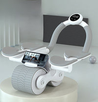 Abdominal trainer - CoreRoller Max-Grey with Timer-State of Style