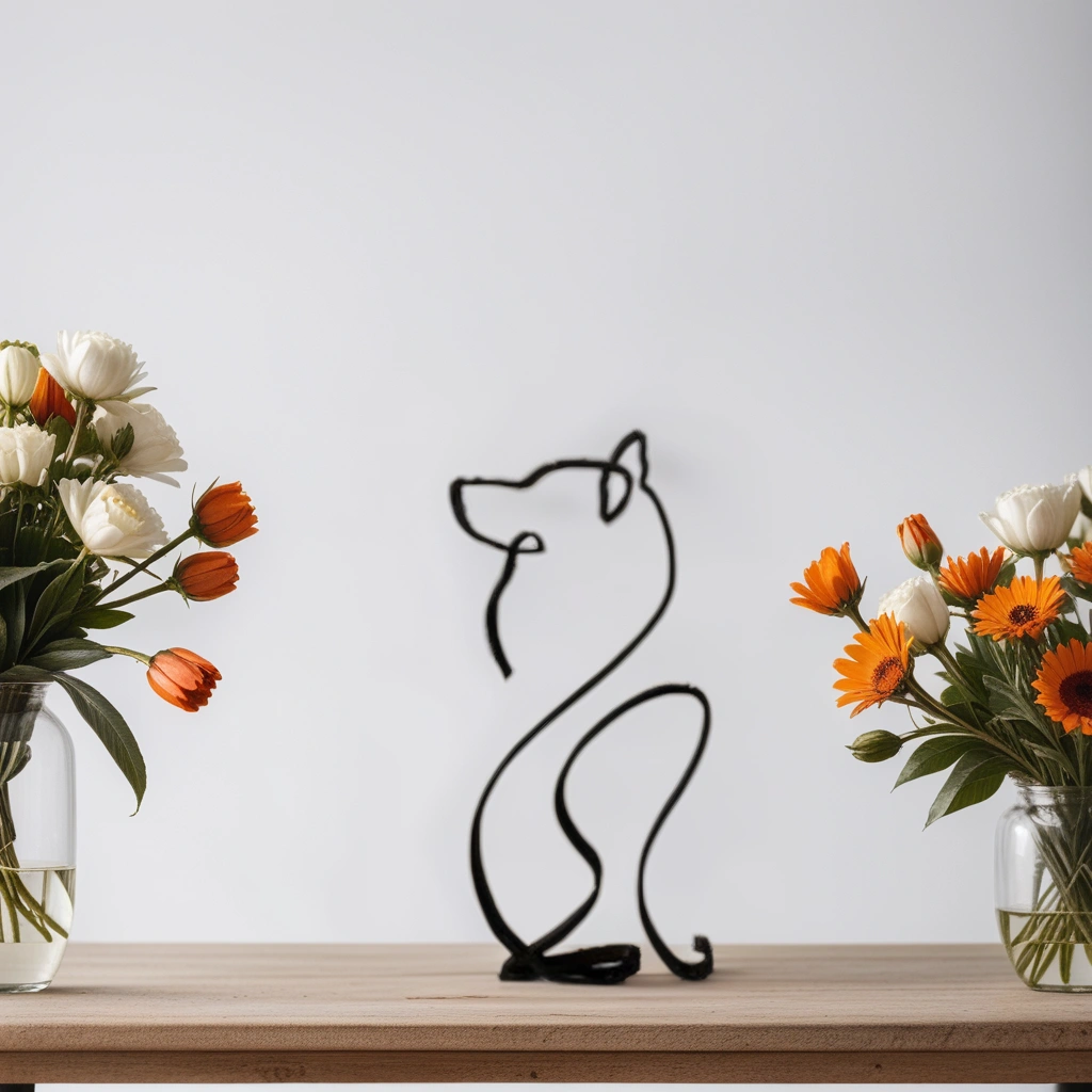 Abstract Dog Sculptures - CanineArt-Australian Shepherd-State of Style