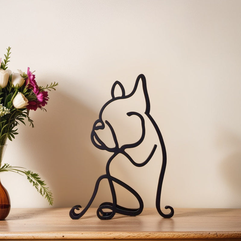 Abstract Dog Sculptures - CanineArt-Bull Dog-State of Style