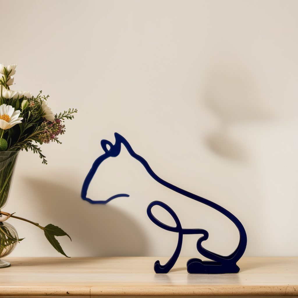 Abstract Dog Sculptures - CanineArt-Bull Terrier-State of Style