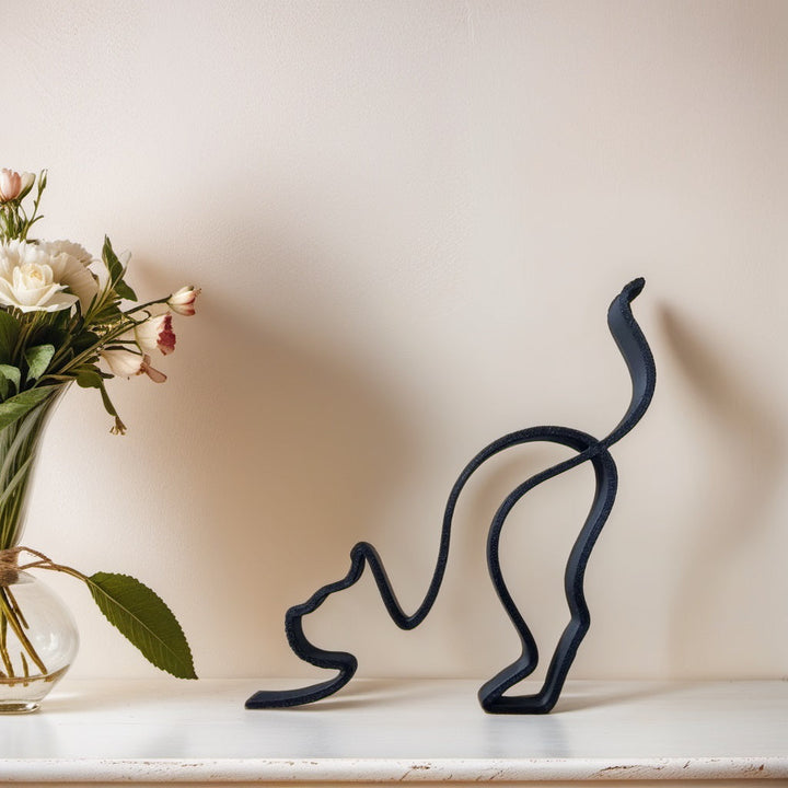 Abstract Dog Sculptures - CanineArt-Cat-State of Style