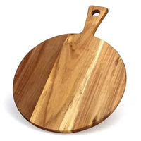 Acacia Wood Pizza Peel & Serving Board – WoodStyle-State of Style
