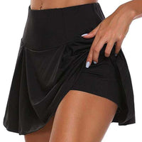 ActiveStride Skort-Leggings in Plus Size-Black-2XL-State of Style