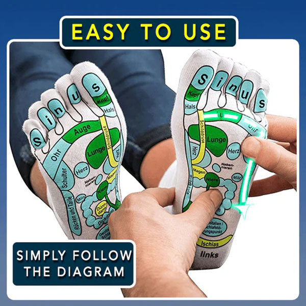 Acupressure Socks for Relaxation and Health - ReflexoSox-State of Style