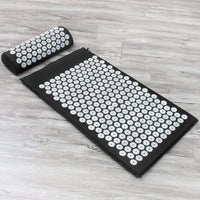 Acupressure Yoga Mat & Pillow Set – RelaxMat-Black-State of Style