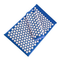 Acupressure Yoga Mat & Pillow Set – RelaxMat-Blue-State of Style