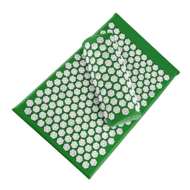 Acupressure Yoga Mat & Pillow Set – RelaxMat-Green-State of Style
