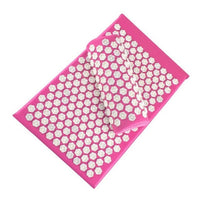 Acupressure Yoga Mat & Pillow Set – RelaxMat-Pink-State of Style