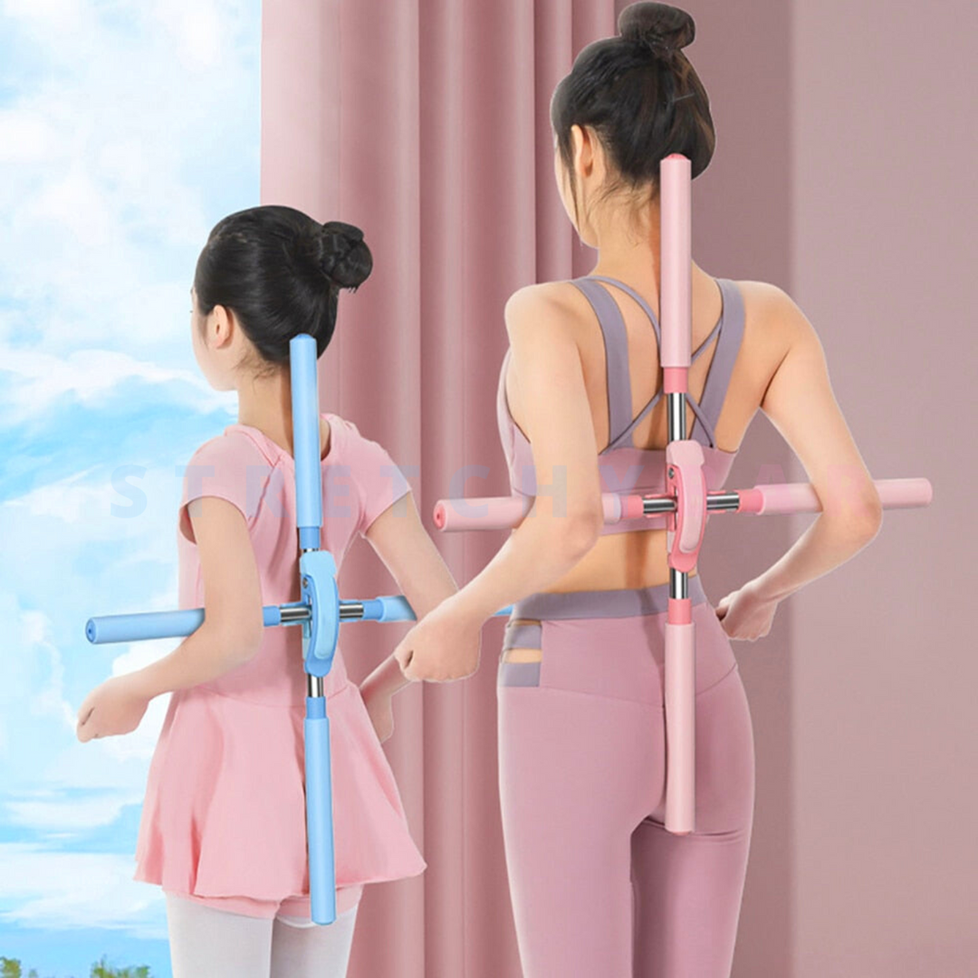 Adjustable Bar for Neck & Back Relief – FlexRelief Bar-Pink-State of Style
